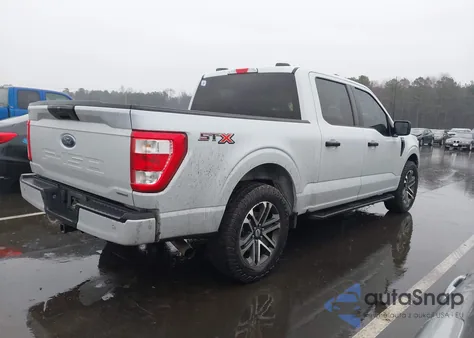 2022 Ford F-150 Xl из США, поврежденный, VIN 1FTEW1CPXNKD31876